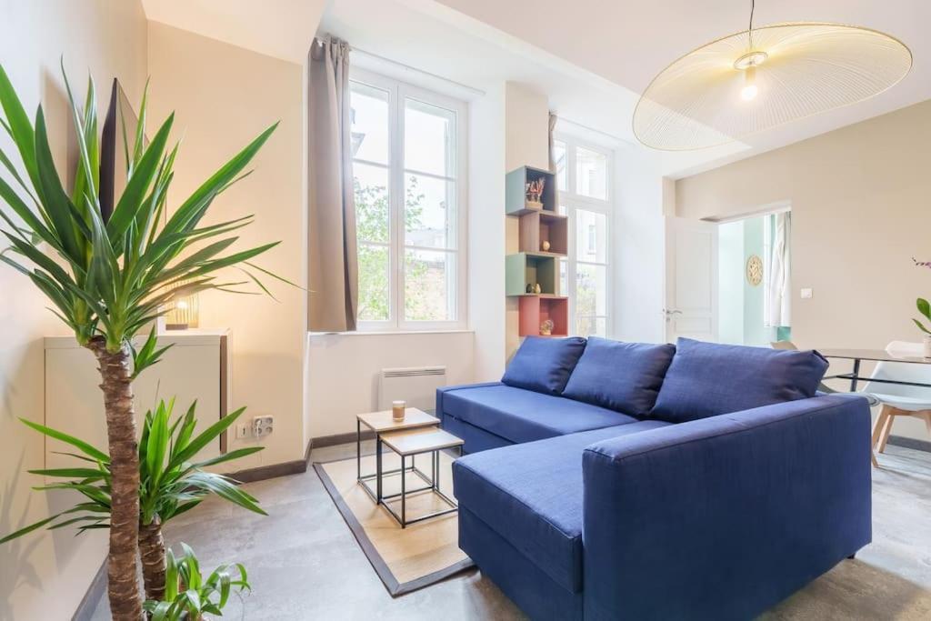 Appartement Lumineux Avec Cour Chaumont  Bagian luar foto